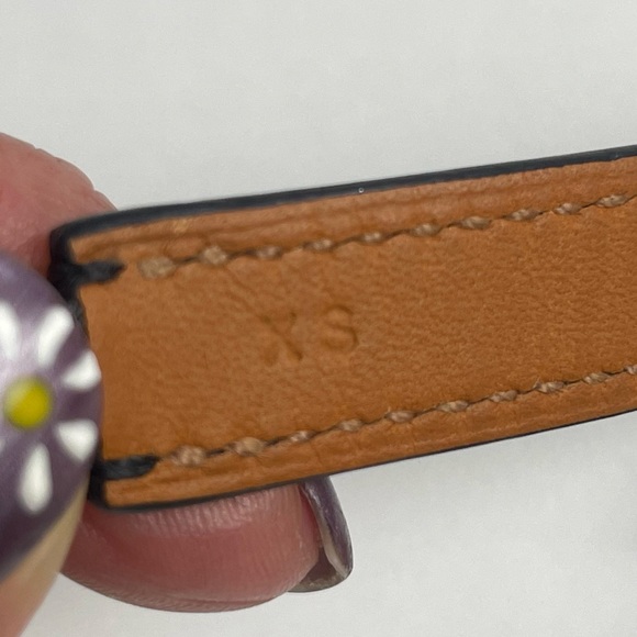 EUC Hermès Leather Rivale Double Tour Bracelet - Picture 10 of 13